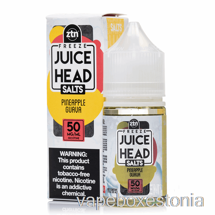 Vape Box Estonia Külmutada Ananass Guajaav - Mahla Pea Soolad - 30ml 35mg